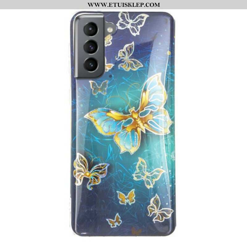 Etui do Samsung Galaxy S21 FE Zaprojektuj Motyle
